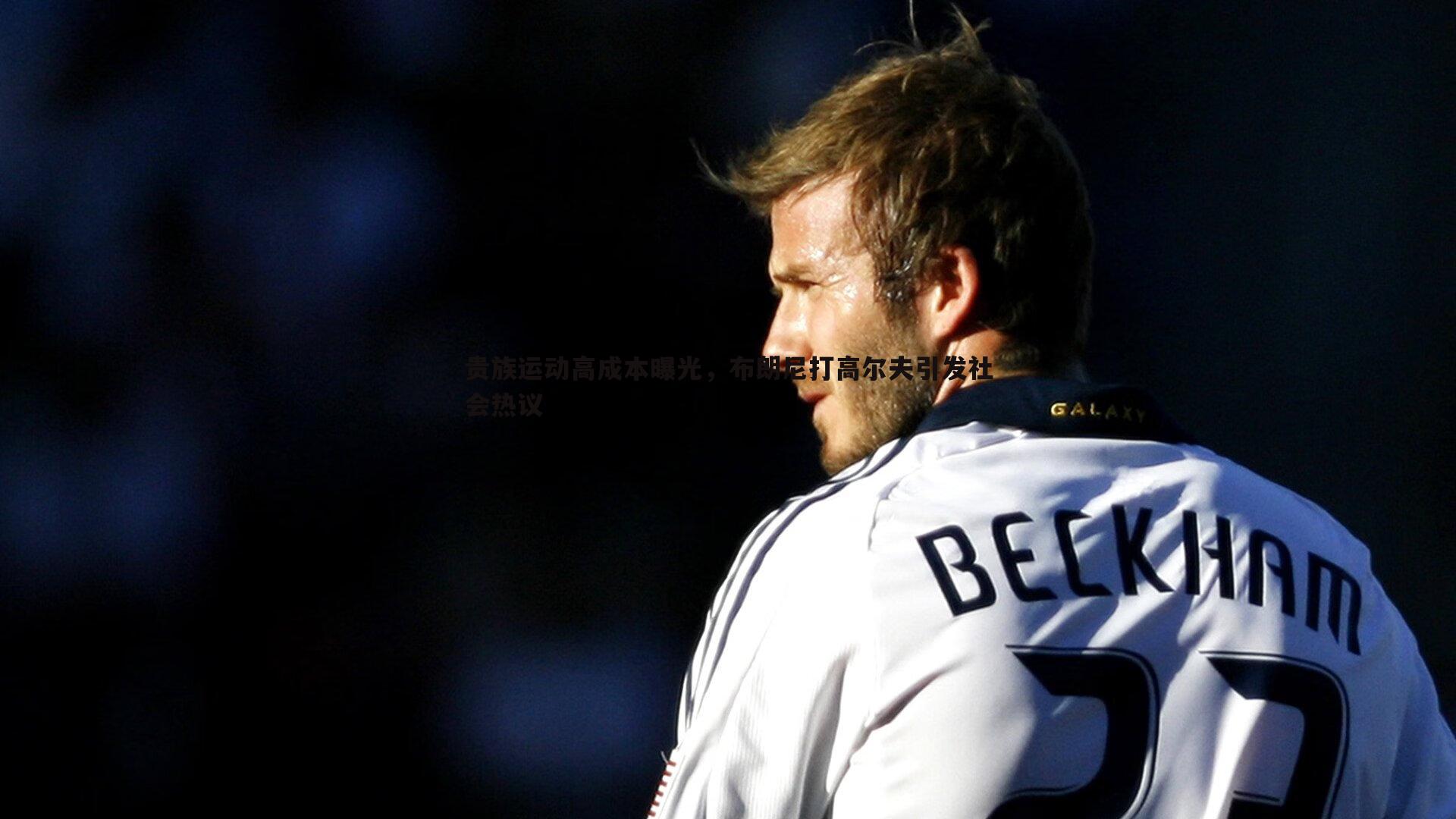 贵族运动高成本曝光,布朗尼打高尔夫引发社会热议